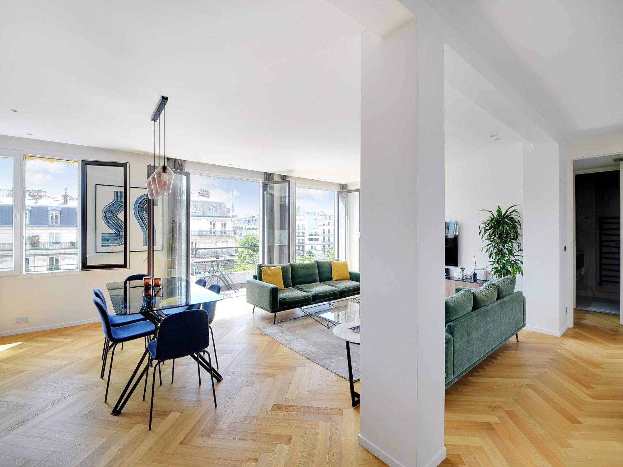 Appartement Exceptional - 1 Bdr 2p - Eiffel Tower View Parijs
